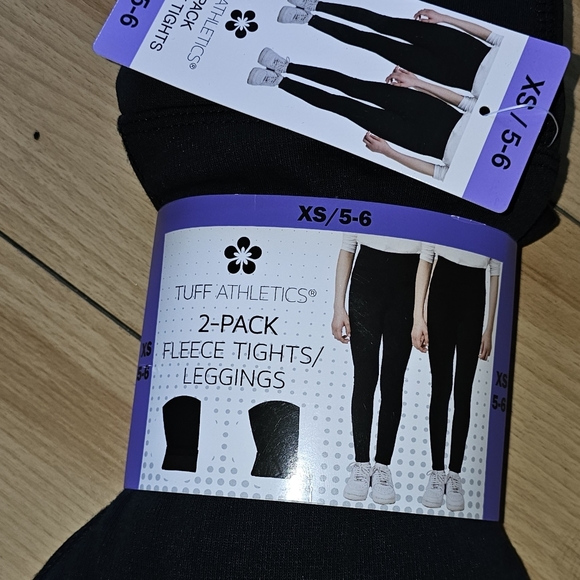 TUFF ATHLETICS fleece tights - Picture 1 of 2